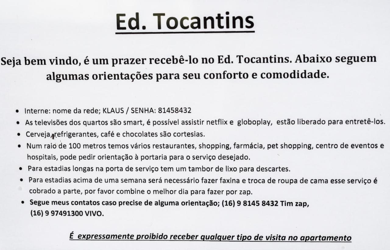 Edificio Tocantins Ribeirão Preto Exterior foto